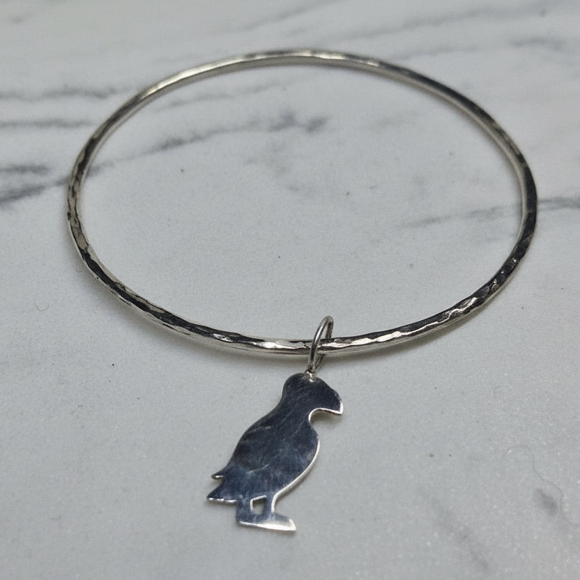 Bangle med Lundefugl