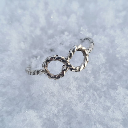 "Evig" ring i sølv