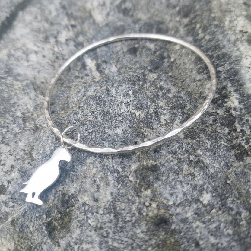 Bangle med Lundefugl