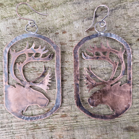 Boazu øredobber i kobber