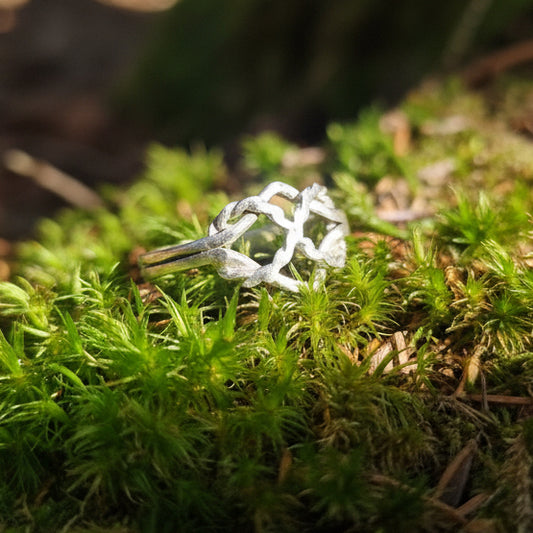 "Alv" ring i sølv
