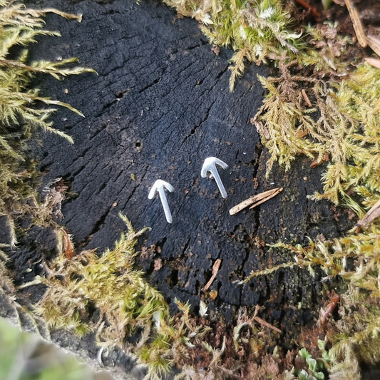 Tiwaz - Rune fra eldre futhark i sølv