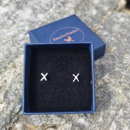 Gebo - Rune fra eldre futhark i sølv