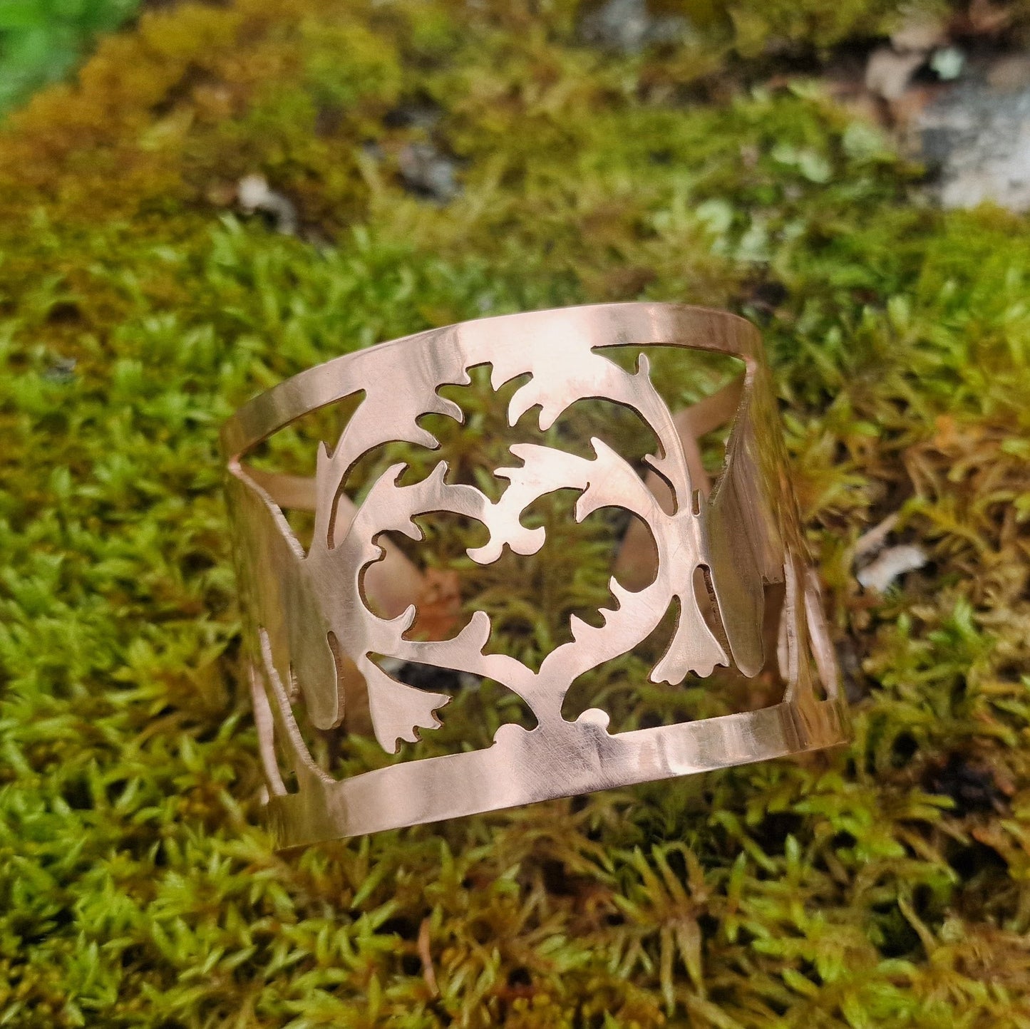 "Reindeer love" armbånd i ren kobber