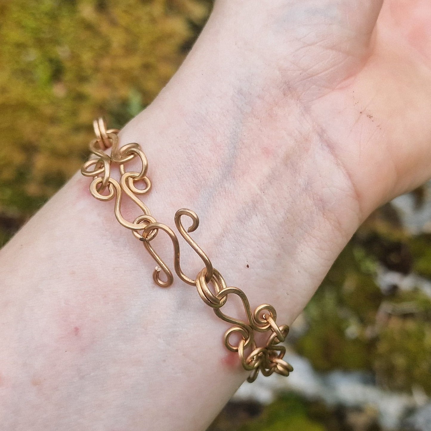 "Freya" armbånd i bronse