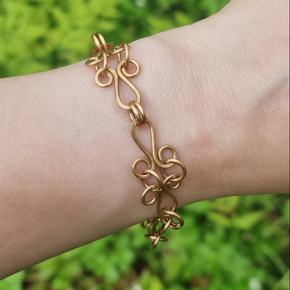 "Freya" armbånd i bronse