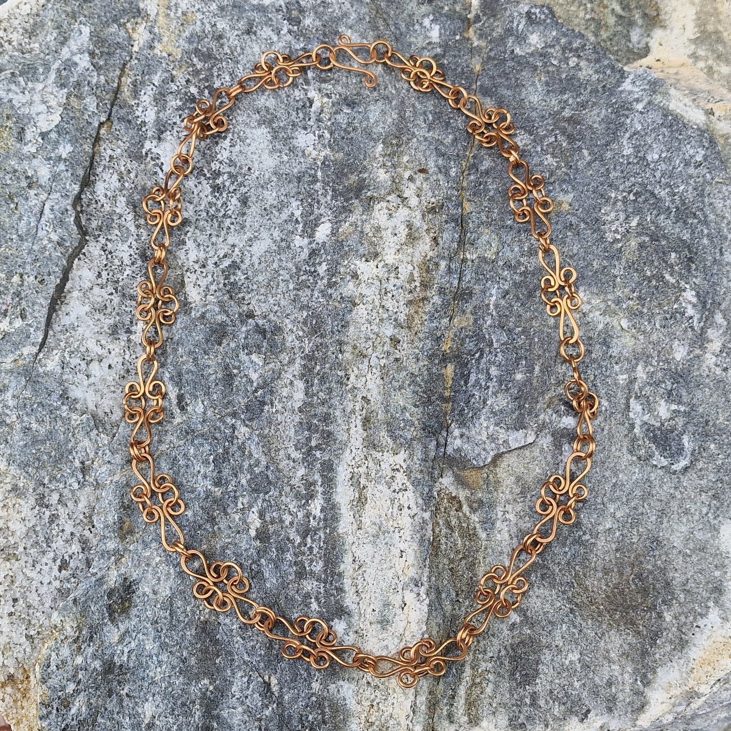 "Freya" halskjede i bronse