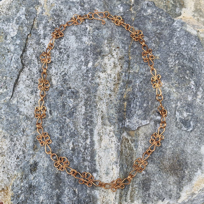 "Freya" halskjede i bronse