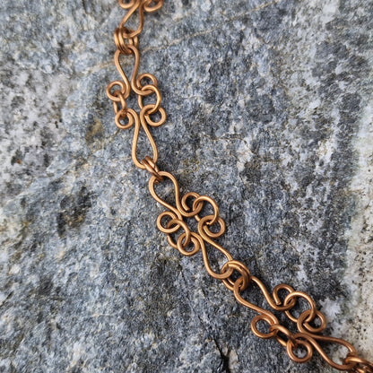 "Freya" halskjede i bronse