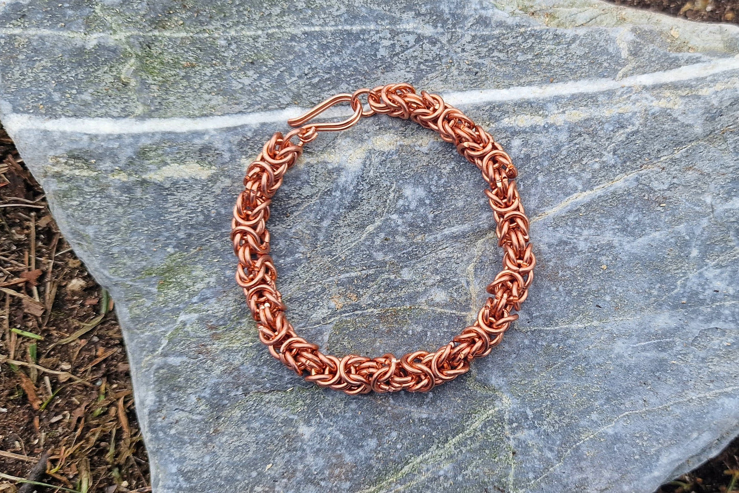 Kongelenke i kobber - grov versjon