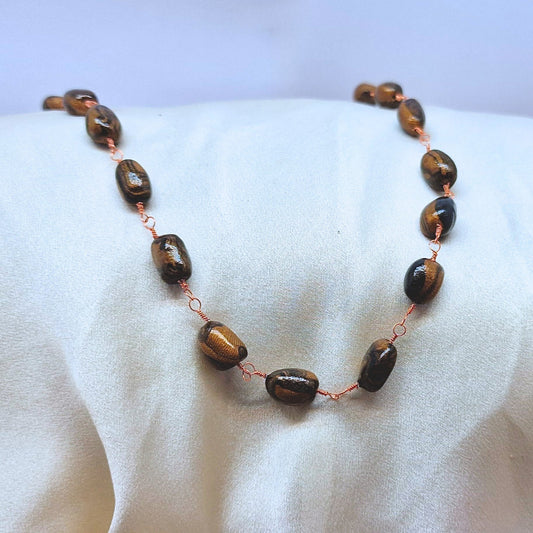 Perlekjedei lekre mørke farger