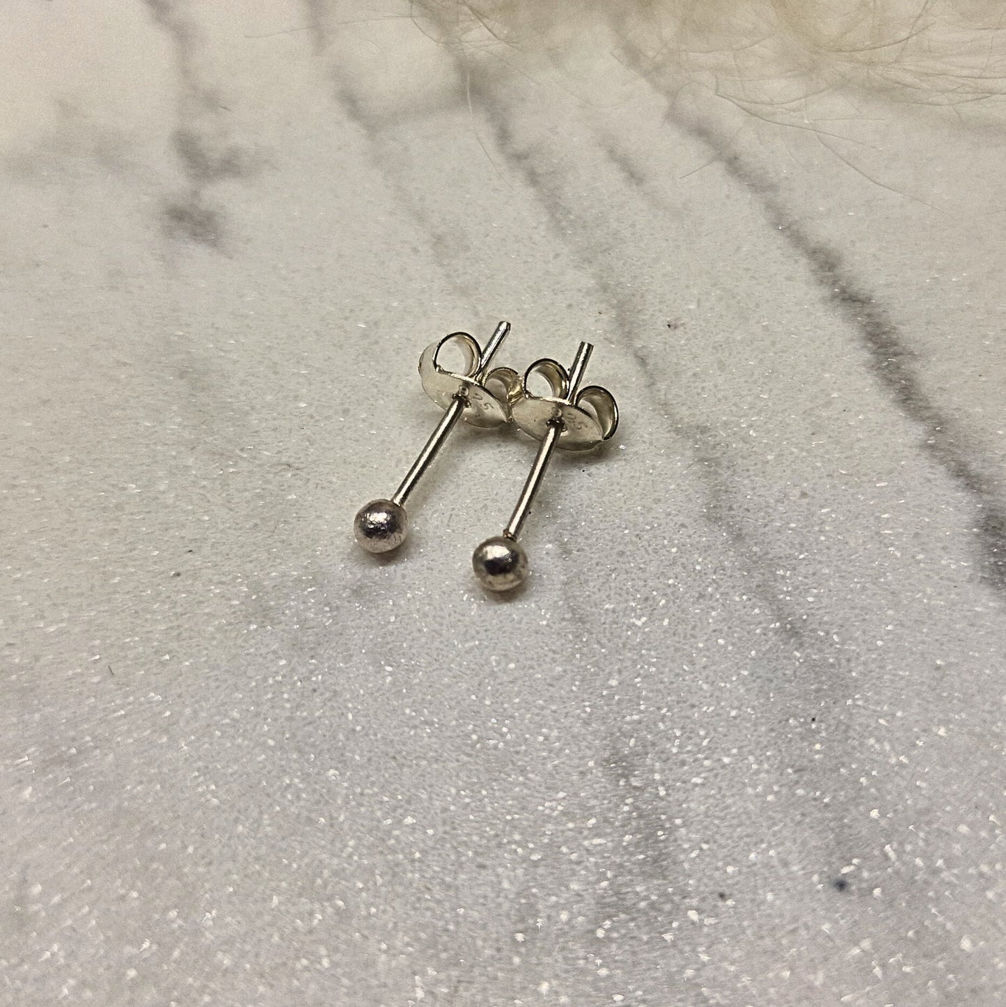 Duggdråper - øredobber i sølv