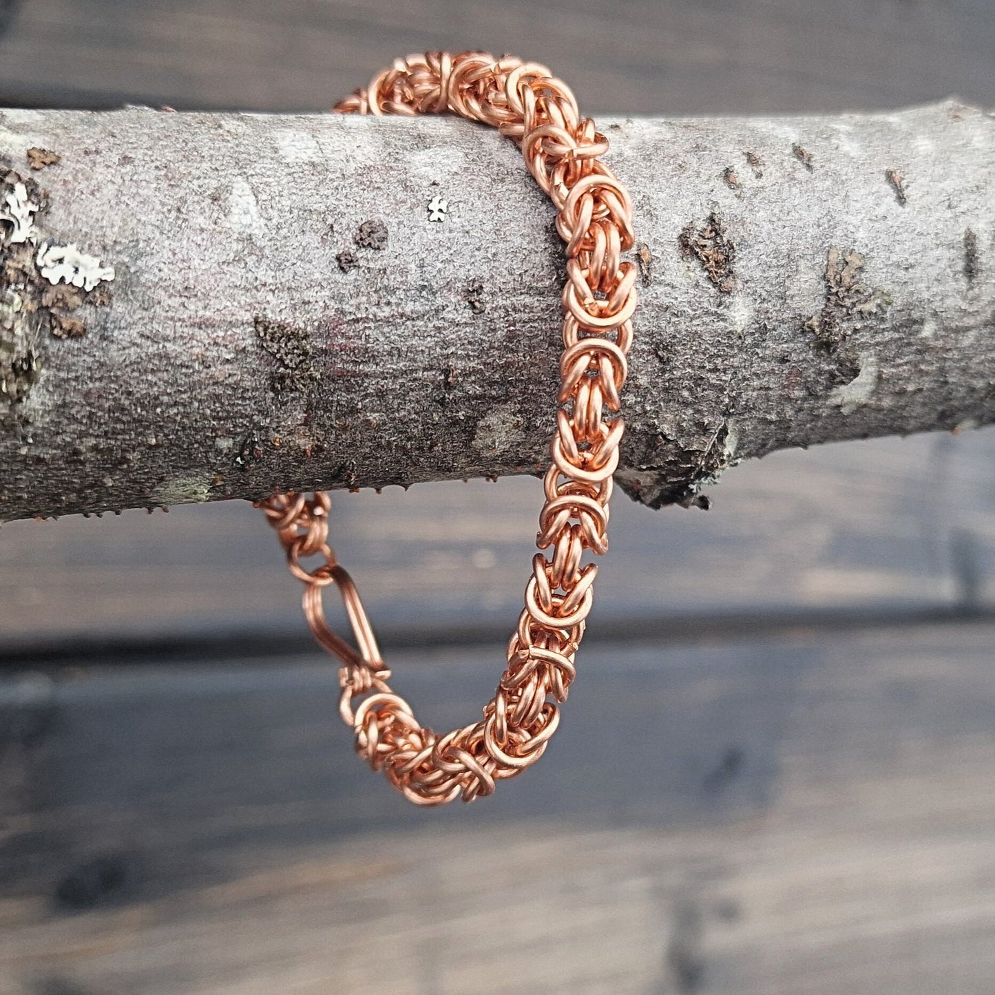 Kongelenke i kobber - grov versjon