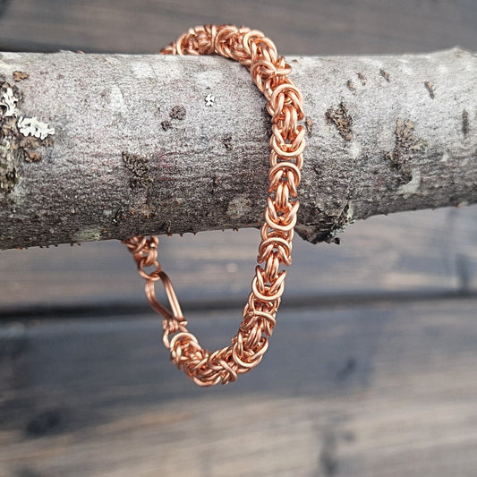 Kongelenke i kobber - grov versjon