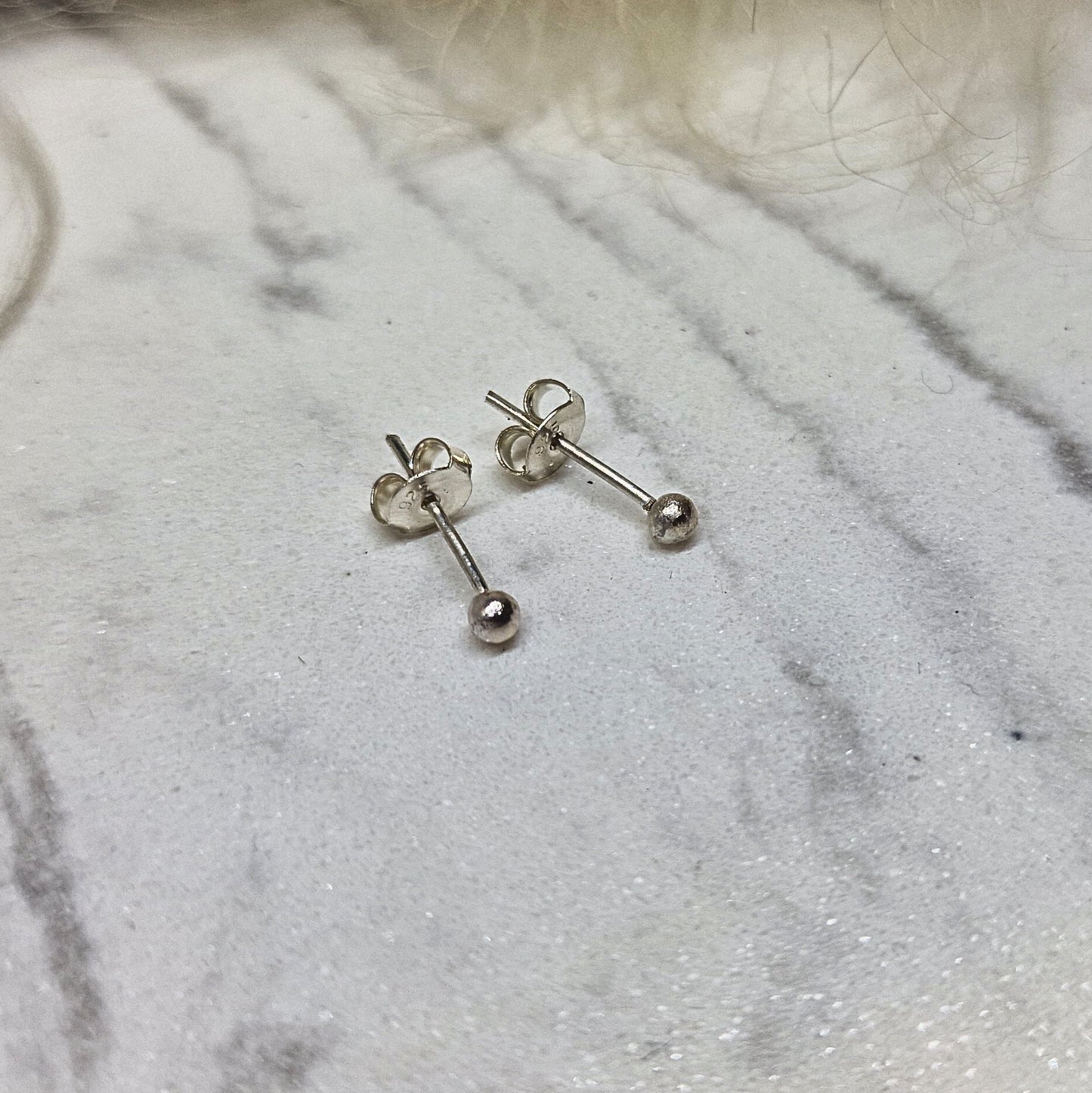 Duggdråper - øredobber i sølv