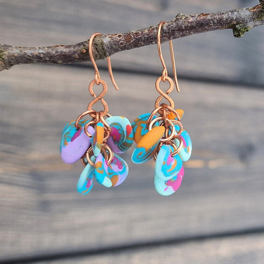 Øredobber i gøyale friske sommerfarger