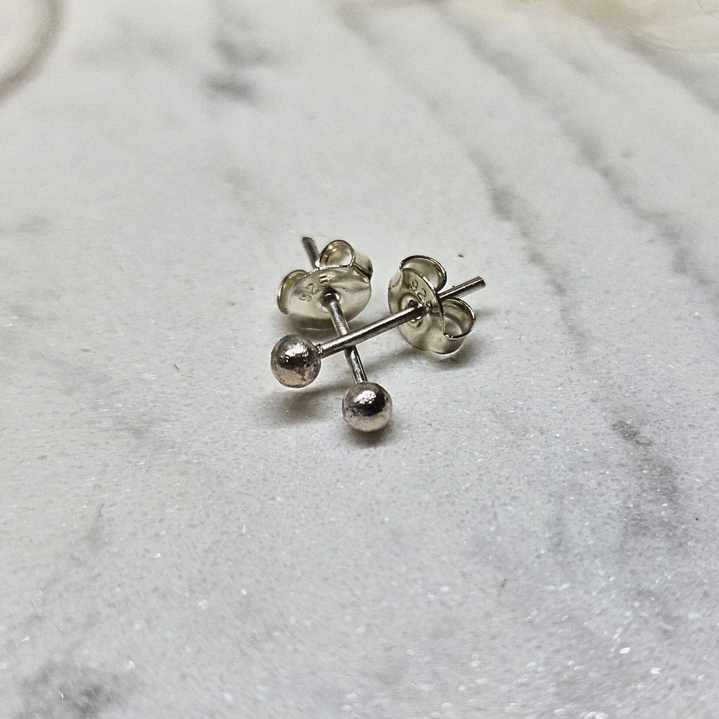 Duggdråper - øredobber i sølv