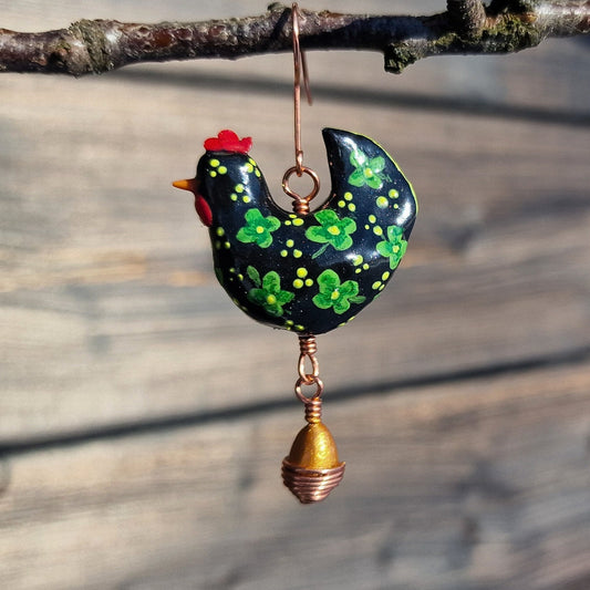 Hippie-høns, Lucky charm firkløver